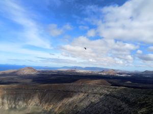 Caldera Blanca, la ruta más demandada en 2023. Una ruta de senderismo entre volcanes en Lanzarote